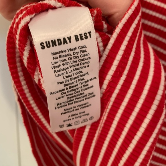 Sunday Best Striped T-Shirt - Picture 6 of 7